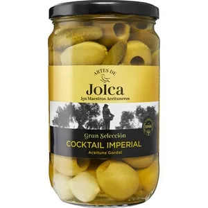 Cóctel Imperial de Aceitunas Gordal y Encurtidos Artes de Jolca