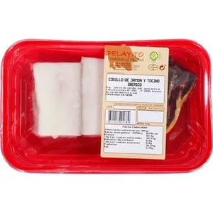 Codillo de Jamón y Tocino Ibérico sin Gluten Peso Aproximado  Pelayito 350 G