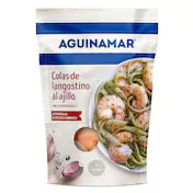 Colas de Langostino al Ajillo Aguinamar Bolsa 105 G