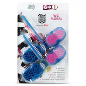 Colgador WC Floral Dia Super Paco 2 Unidades
