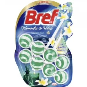 Colgador WC Momentos de Relax Perfume Serenidad con Aceites Esenciales Bref 2 Ud.