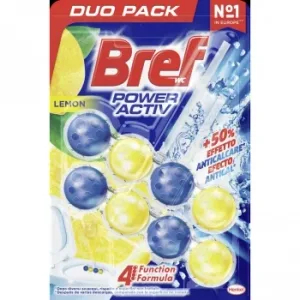 Colgador WC Poder Activo Aroma Limón Bref 2 Ud.