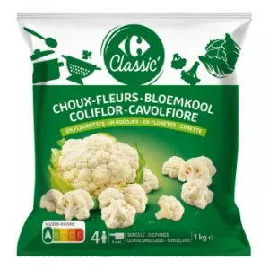 Coliflor Carrefour Classic 1 Kg.