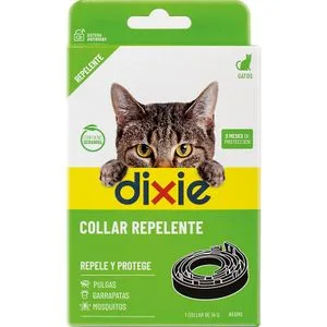 Collar Repelente para Gatos Negro 1 u