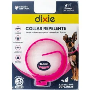 Collar Repelente Rosa para Perros Pequeños 1 u