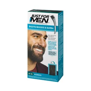 Just FOR MEN Colorante en Gel para Barba, Bigote y Patillas Tono M-45 Moreno Just FOR MEN 15 Ml.