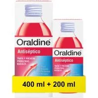 Colutorio Antisético Oraldine, Pack 400+200 Ml