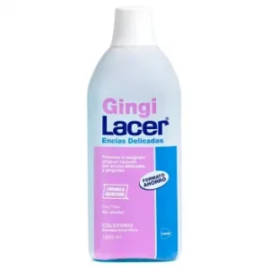 Colutorio de Uso Diario que Previene el Sangrado Gingival Causado por Encías Delicadas y Gingivitis Gingilacer 1000 Ml.