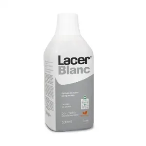 Colutorio Diario Fórmula de Acción Blanqueadora con Flúor sin Alcohol Sabor Citrus Lacer Blanc 500 Ml.