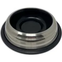 Comedero Negro Biozoo, 0,45 L, 1 Ud