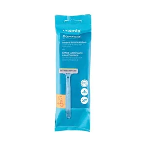 Cosmia Comfort Classic Maquinillas Afetirar Desechables con Cabezal de 2 Hojas 15 Uds. 20 UD