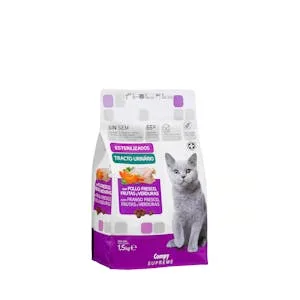 Comida Gato Adulto Esterilizado Supreme Compy con Pollo Fresco, Frutas y Verduras 1.5 KG