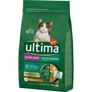 Comida Gato Seco Esterilizado Tractourinario 1,5 Kg