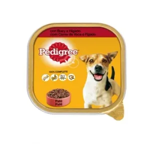 Comida Húmeda de Buey e Hígado para Perros Pedigree 300 G.