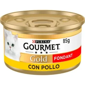 Comida Húmeda de Oollo para Gato Adulto Gourmet Gold Fondant 85 G.