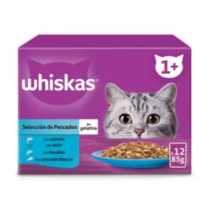 Comida Húmeda de Pescado para Gato Whiskas 12x85 G