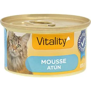 Comida Húmeda Gatos Mousse Atún 85 Gr