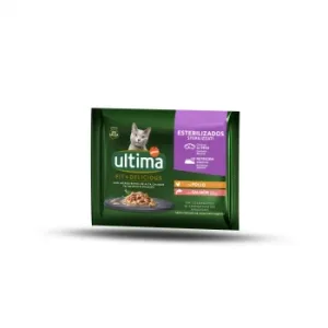 Comida Húmeda para Gato Esterilizado Ultima  85x4 G.