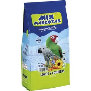 Comida para Loros y Cotorras 600 Gr
