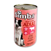 Comida para Perro Albondigas de Buey Simba Lata