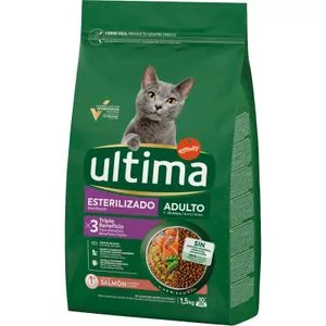 Comida Seca Gatos Esterilizados Salmon 1,5 Kg