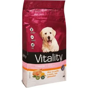 Comida Seca Perro Júnior Rico Pollo 4 Kg