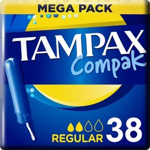 Compak Tampones con Aplicador Regular Tampax
