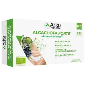 Arkopharma Complemento Alimenticio a Base de Extractos Vegetales, en Prácticas Ampollas 20 Uds. 300 ML