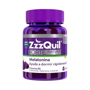 Zzzquil Natura Complemento Alimenticio a Base de Melatonina 30 Gominolas. 30 UD