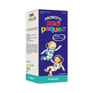 NEO Peques Complemento Alimenticio a Base de Probióticos, Sabor Tutti-frutti 8 X 10 Ml. 80 ML