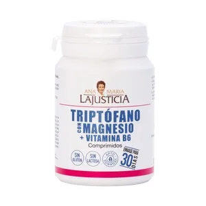  ANA Maria Lajusticia® Complemento Alimenticio a Base de Triptófano, Magnesio y Vitamina B6 60 Comprimidos. 60 G