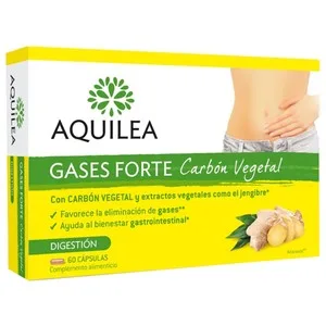 Aquilea Complemento Alimenticio que Favorece la Eliminación de Gases Aquilea Gases Forte 60 Uds.