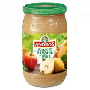 Compota de Manzana y Pera Andros 750 G.