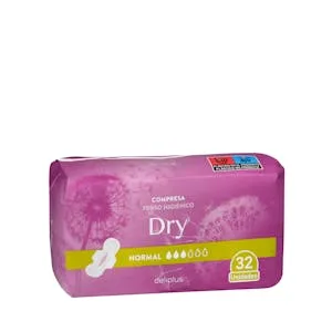 Compresa con Alas Normal Deliplus Dry 1 UD