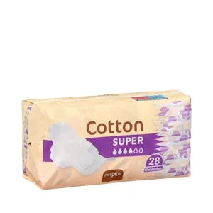 Compresa con Alas Super Deliplus Cotton 1 UD