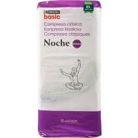 Compresa Gruesa Noche Eroski Basic, Paquete 10 Unid.