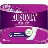 Compresa Maxi Ausonia Discreet, Paquete 12 Uds