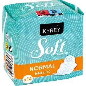 Compresa Normal Alas Soft 14 u