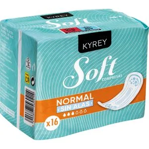 Compresa Normal S/alas Soft 16 u