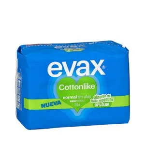 Compresa sin Alas Normal Evax Cotton Like 1 UD