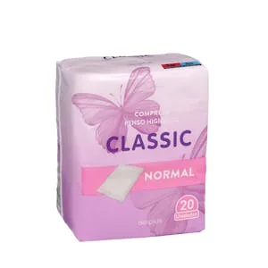 Compresa sin Alas Normal Plegada Deliplus Classic 1 UD