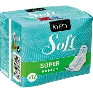 Compresa Super Alas Soft 12 u