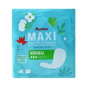 Producto Alcampo Compresas Maxi Normal 18 Uds.