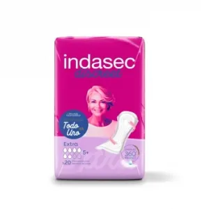 Compresas para Incontinencia Extra Discreet Indasec 20 Ud.