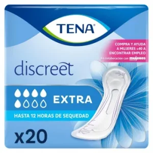 Compresas para Incontinencia Extra Discreet Tena 20 Ud.