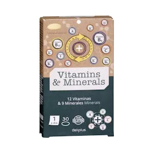 Comprimidos Vitaminas y Minerales Deliplus 0.0279 KG