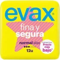 Compresa con Alas Evax F&s, Paquete 12 Uds