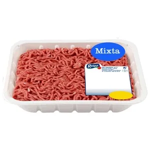 Bandeja con Preparado de Carne Picada Mixta (vacuno - Cerdo) Roler 800 G.