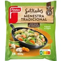 Menestra con Salsa de Verdura Findus, Bolsa 450 G