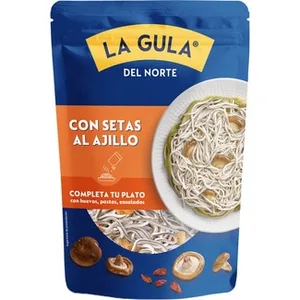 Con Setas al Ajillo la Gula del Norte